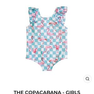 THE COPACABANA - GIRLS RUFFLE ONE PIECE UPF 50+